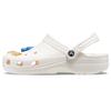 Glory of Kings X Classic Clog EVA Co-branded Hole Shoes Unisex White and Blue Mandarin Ducks Swan Dream Xiao Qiao