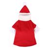 Pet Cotton Christmas Clothes Comfortable Costume with Hat for Dog Cat