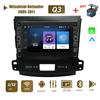 8 Inch Android Car Radio Multimedia Video Player for Mitsubishi Outlander 2005-2011 With Button Knob Carplay WiFi BT 2 Din 2+32GB