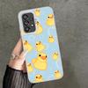 Funny Cute Cartoon Duck Soft Phone Case for Samsung A17 A16 A15 A14 A13 A57 A56 A55 A54 A53 A37 A36 A35 A34 A33 A26 A25 A24 A23