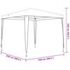 Party Tent 2.5 x 2.5 m White