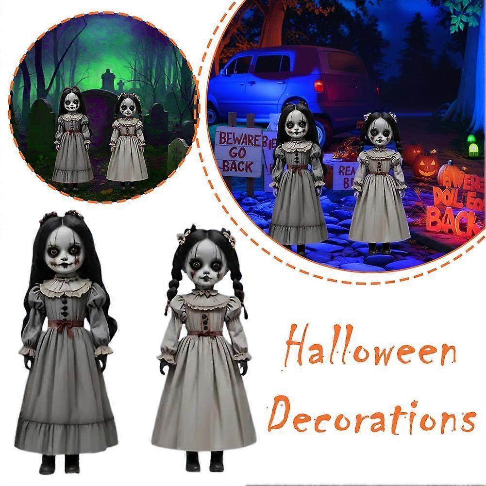 Festival Female Ghost Doll Ground Insertion Decoration Terrifying