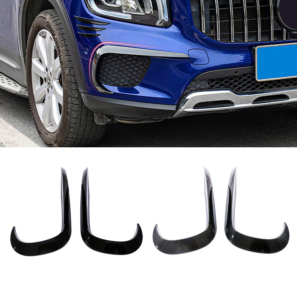For Mercedes Benz GLB GLB220 GLB250 X247 2020-2023 Car Front Bumper Spoiler Fender Foglight Fog Lamp Grille Frame Cover Trim