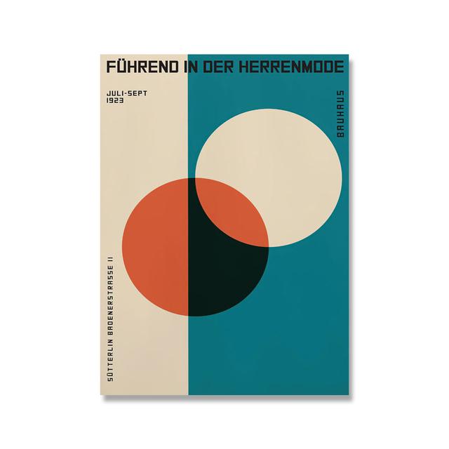 Выставочные плакаты и принты Баухауза, абстрактная геометрия Кита, настенная живопись на холсте, картина для гостиной, украшение дома, без рамки