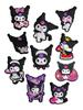 Джибитсы Куроми Kuromi Jibbitz 10 шт аксессуары крокс украшение