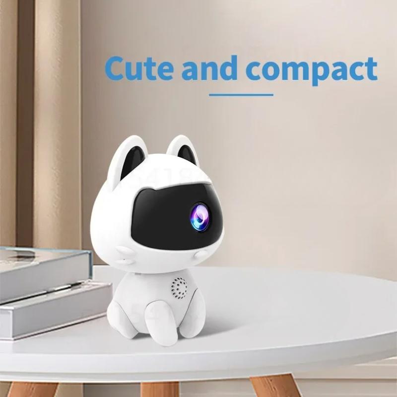 LS VISION Lovely Mini HD Camera WIFI Voice Remote Video Calls Home Intelligent Monitoring Night Vision Surveillance Indoor Baby Monitor
