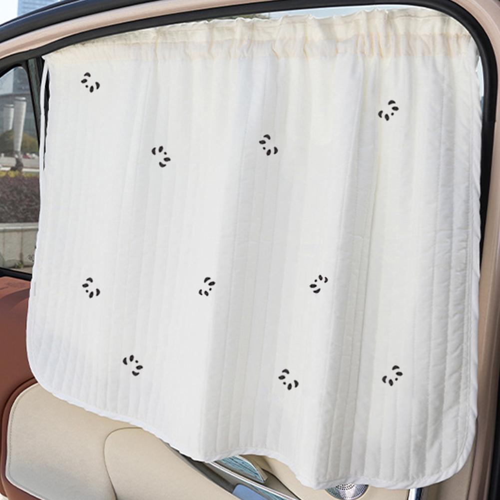 Cartoon Car Curtains Cute Cartoon Side Window Block Cover Shade UV Protection For Kid Baby- Infant Toddler Drop Shipping