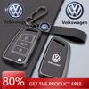 Для VOLKSWAGEN VW Чехол-защита-держатель из цинкового сплава и кожи для умного дистанционного ключа автомобиля для VW Volkswagen Passat 2017 Брелок