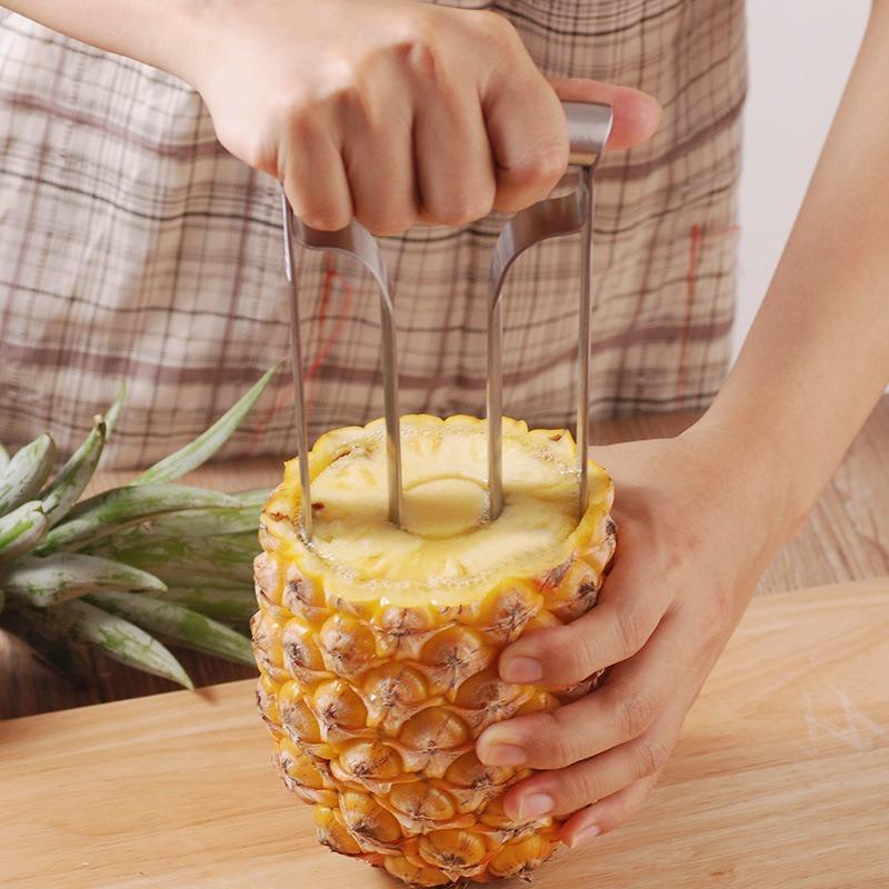 Stainless Steel Pineapple Meat Extractor Portable High-quality Pineapple Core Remover For Household Kitchen Fruit Peeling Tools