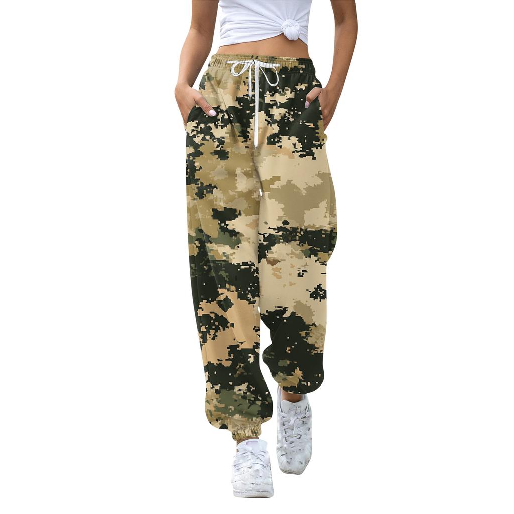 Kids Sport Printed Gradient Drawstring Pocket Casual Sweatpants Pants