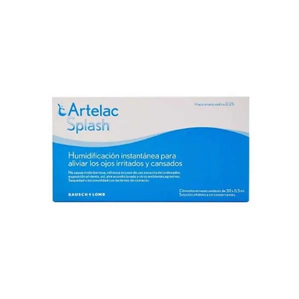 Artelac Splash Colirio Ojos Secos 0,5 мл 30 монодоз