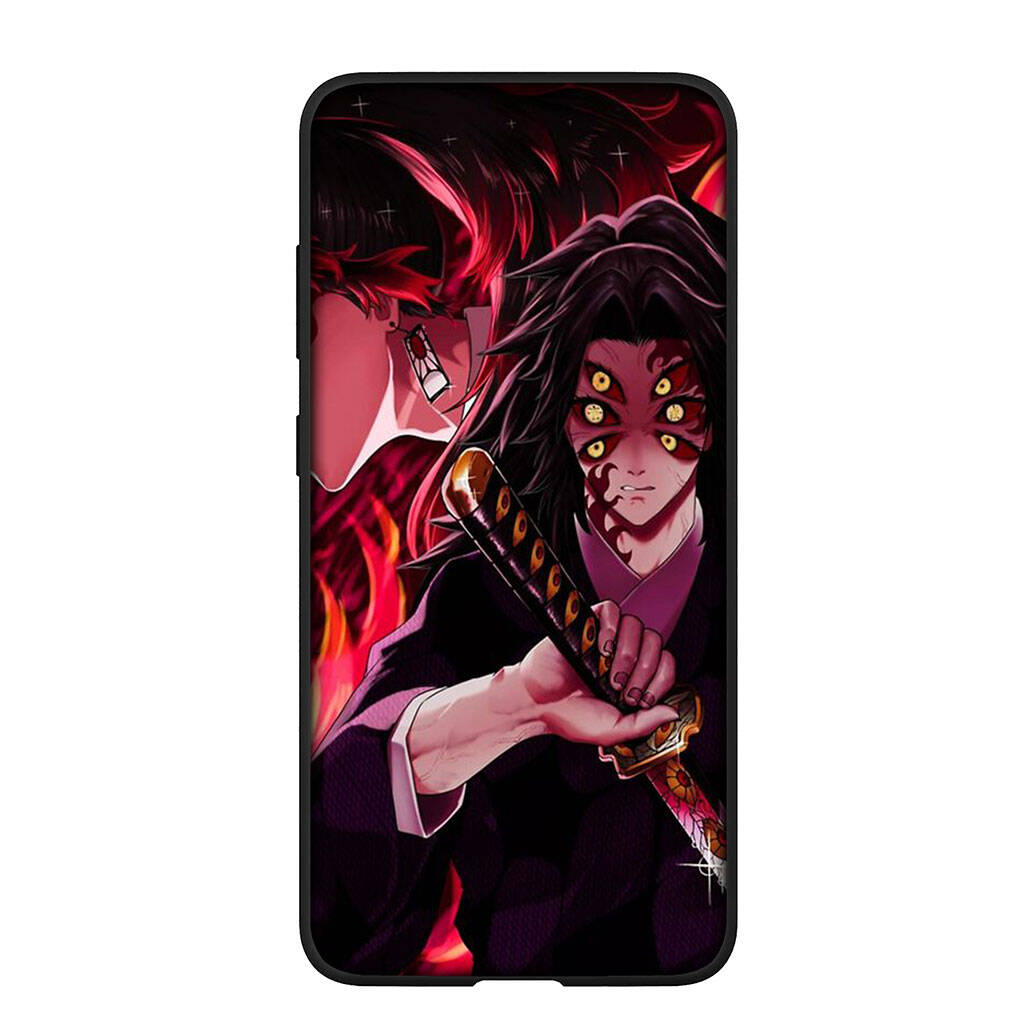 Phone Case for iPhone 17 16 15 Plus Huawei P30 P20 Lite Redmi Note 14 12 11 13 Pro Max OPPO A60 A80 A40 A18 A38 Kokushibo Tanjirou Demon Slayer Cover