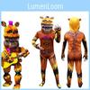 Костюм для косплея Five Nights At Freddy's для детей, мягкая молочная шелковая ткань, сиамский костюм, костюм для Хэллоуина, маскарадный костюм