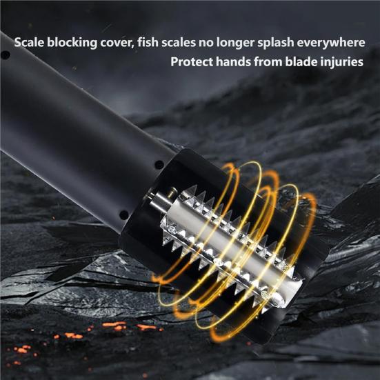 Электрическая терка для кокоса Ручная лопатка Очиститель Измельчитель с защитой от брызг Вращающееся лезвие Управление одной кнопкой Кухонный инструмент