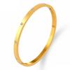 Hollow Star Bracelets & Bangles for Women Fashion Stainless Steel Sweet Romantic Bracelet Rose Gold Color Jewelry Gift