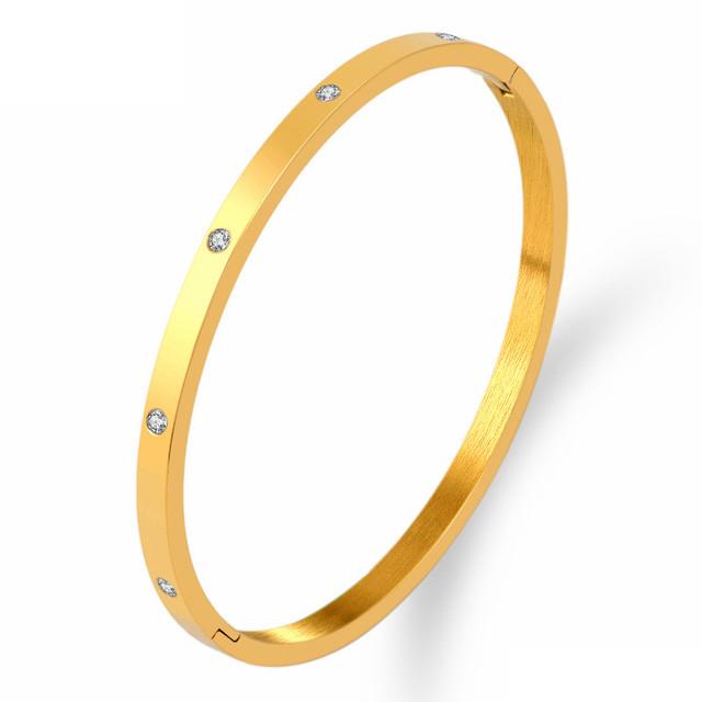 Hollow Star Bracelets & Bangles for Women Fashion Stainless Steel Sweet Romantic Bracelet Rose Gold Color Jewelry Gift