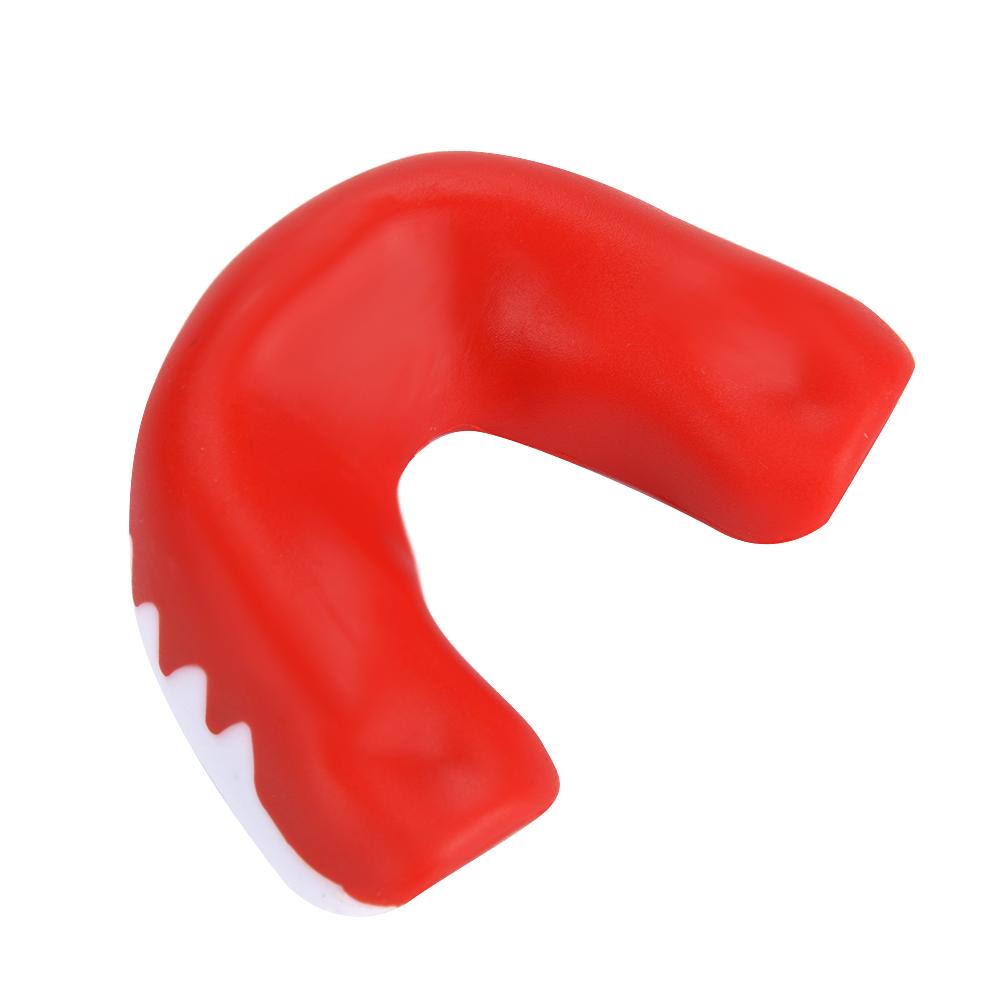 Профессиональная капа для защиты зубов, защита десен, инструмент для защиты в карате и боксе, красно-белая
