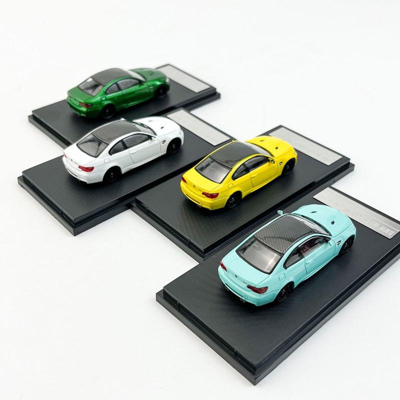 FINE MODEL 1:64 BMW M3 E92 Simulation Die Casting Alloy Car Model Collection Desktop Ornament Boy Toy Birthday Gift