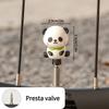 Cartoon Universal Bicycle Valve Core Cap Bike Parts Accessories MTB Road Bike Valve Core Caps French Mouth Tire Valve Cap Tire Chucks 1