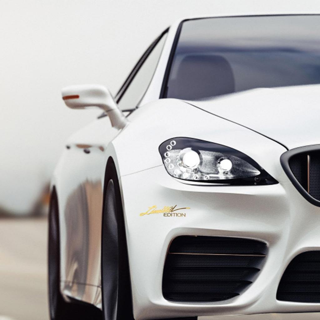 Легко наносимая автомобильная наклейка эмблема логотипа транспортного средства премиальная автомобильная наклейка декоративная металлическая наклейка