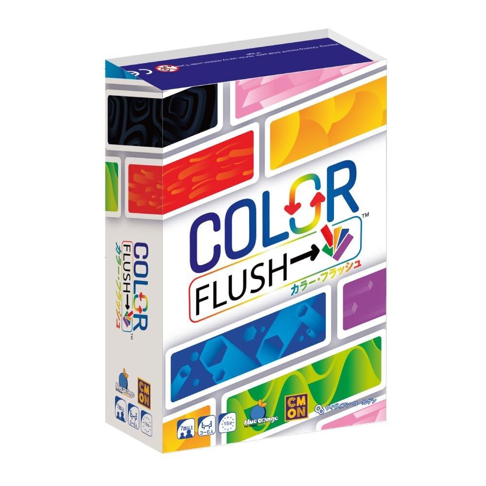 CmonJapan Карточная игра Colour Flush 3-6 Игроков Стратегическая Настольная Игра