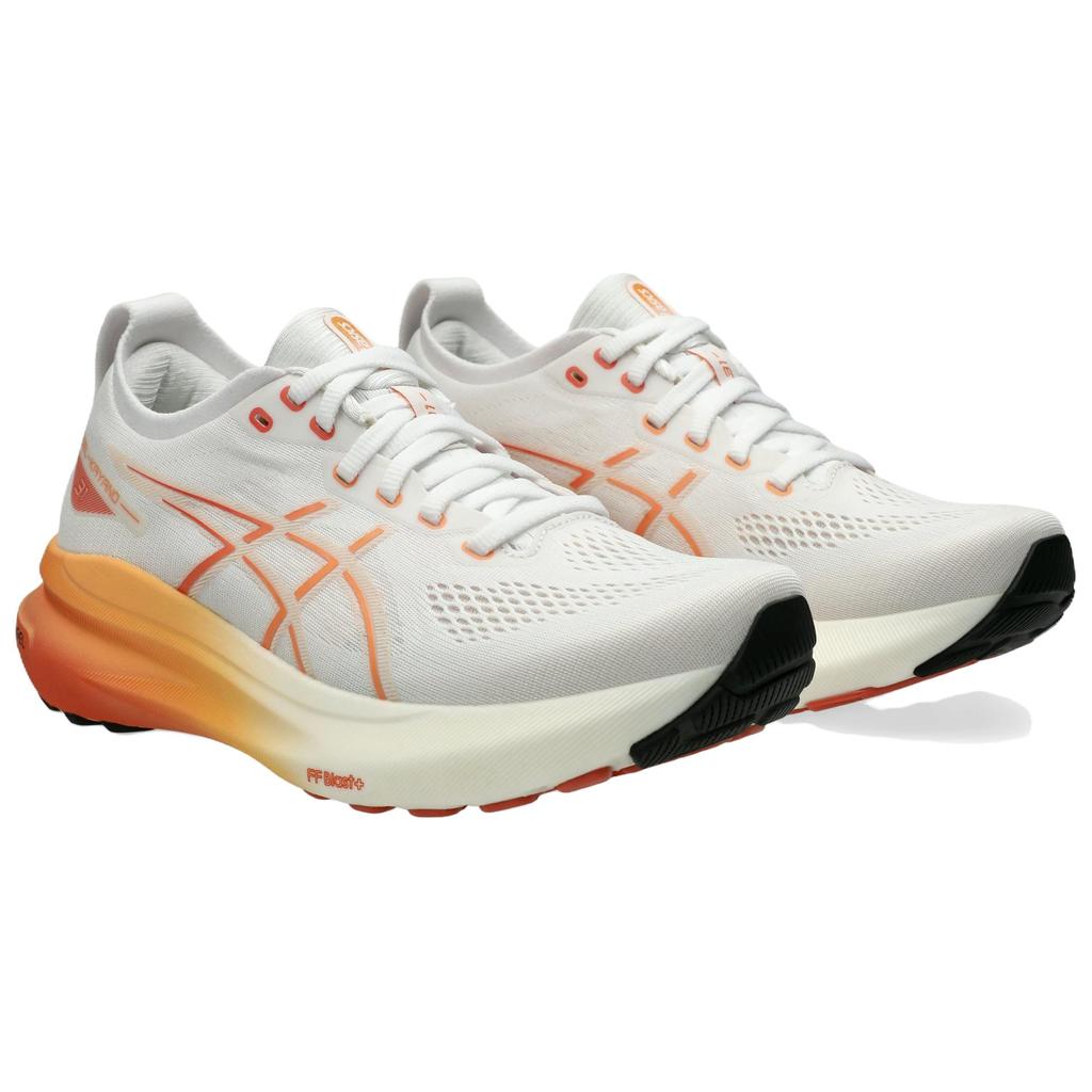 Новые кроссовки Asics Gel Kayano 31 Wide 'Бело-оранжевые' Женские 1012B670-100