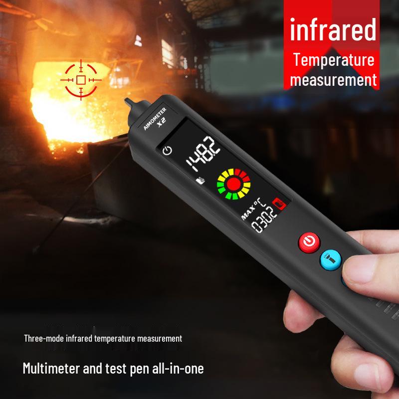BSIDE Aimers X2 Умный инфракрасный термометр и мультиметр с индукционной электрической ручкой