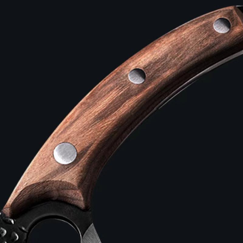 Sharp Chef Meat Cleaver Buther Boning Knife Stainless Steel Beef Knife Fish Fruit Wooden Handle Utility Knife Kitchen Knives