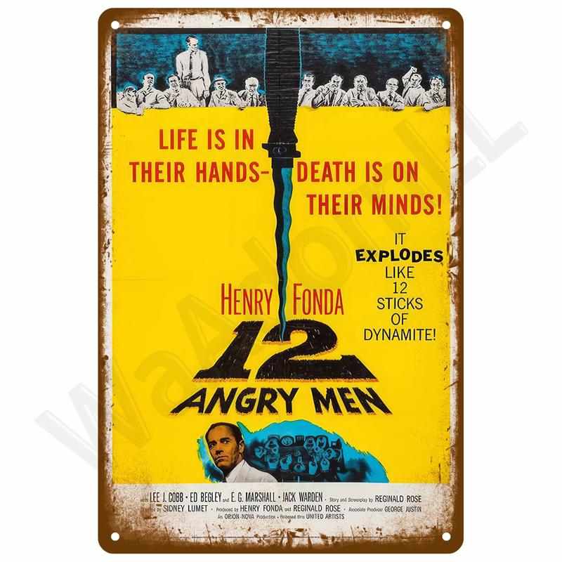 Retro Metal Sign Wall Art Mural Aesthetic Room Home Decor Items Poster Vintage Metal Plate Garage Decoration Tin Sign Plates Bar