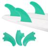 3 шт. FCS G5 Хвостовой плавник для серфборда Левый Средний Правый Аксессуары для серфинга для лонгборда шортбордаЗеленый G5