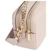 Michael Kors Кожаная сумка на плечо Bryant с металлическим логотипом, регулируемым съемным ремнем, средняя, женская, розовая