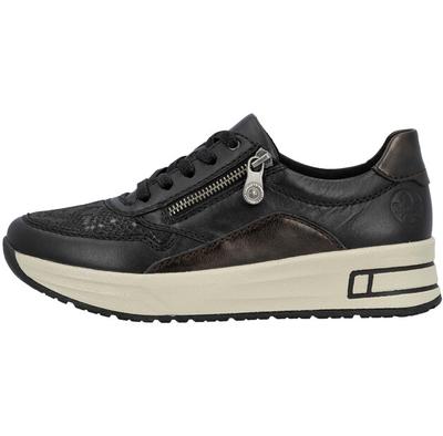 Женские полуботинки N8114 чёрные