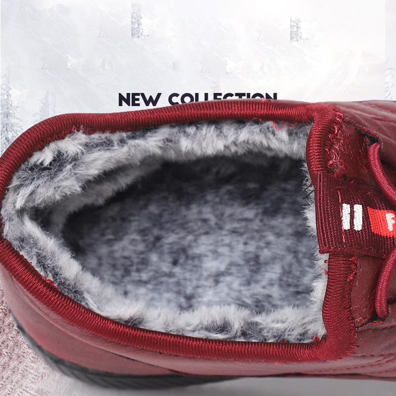 Новые осенние и зимние женские бархатные кроссовки, водонепроницаемая нескользящая зимняя повседневная обувь
