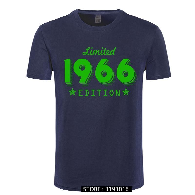 1966 Limited Edition Gold Design Mens Black TSHIRT Cool Casual pride t shirt men Unisex New Fashion tshirt Loose Size