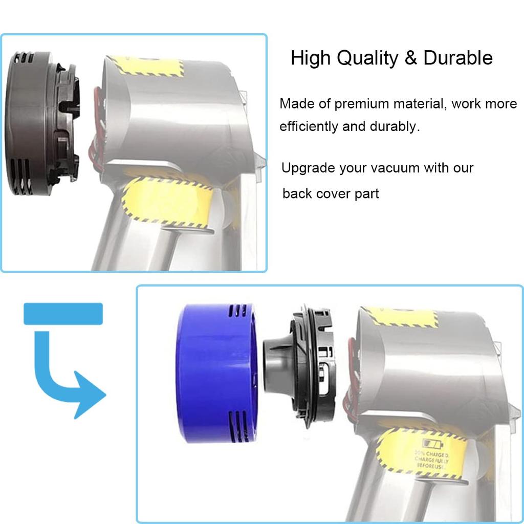 Фильтр EATBALE, совместимый с роботом-пылесосом Dyson V7 V8 x 2 Задний фильтр x 1 Задняя крышка двигателя Фильтр Hepa post x 1 Чистящая щетка x 1