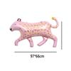 24pcs/Set Pink Leopard Balloons Tropical Hawaiian 32inch Number Foil Helium Globos Baby Shower Birthday Party Decorations