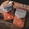 Kalimba 17 Keys Note Professional Music Keyboards Portable Wood Kalimbas Yoga Meditation Small Instrument for Initiants Fingers Piano Accessory