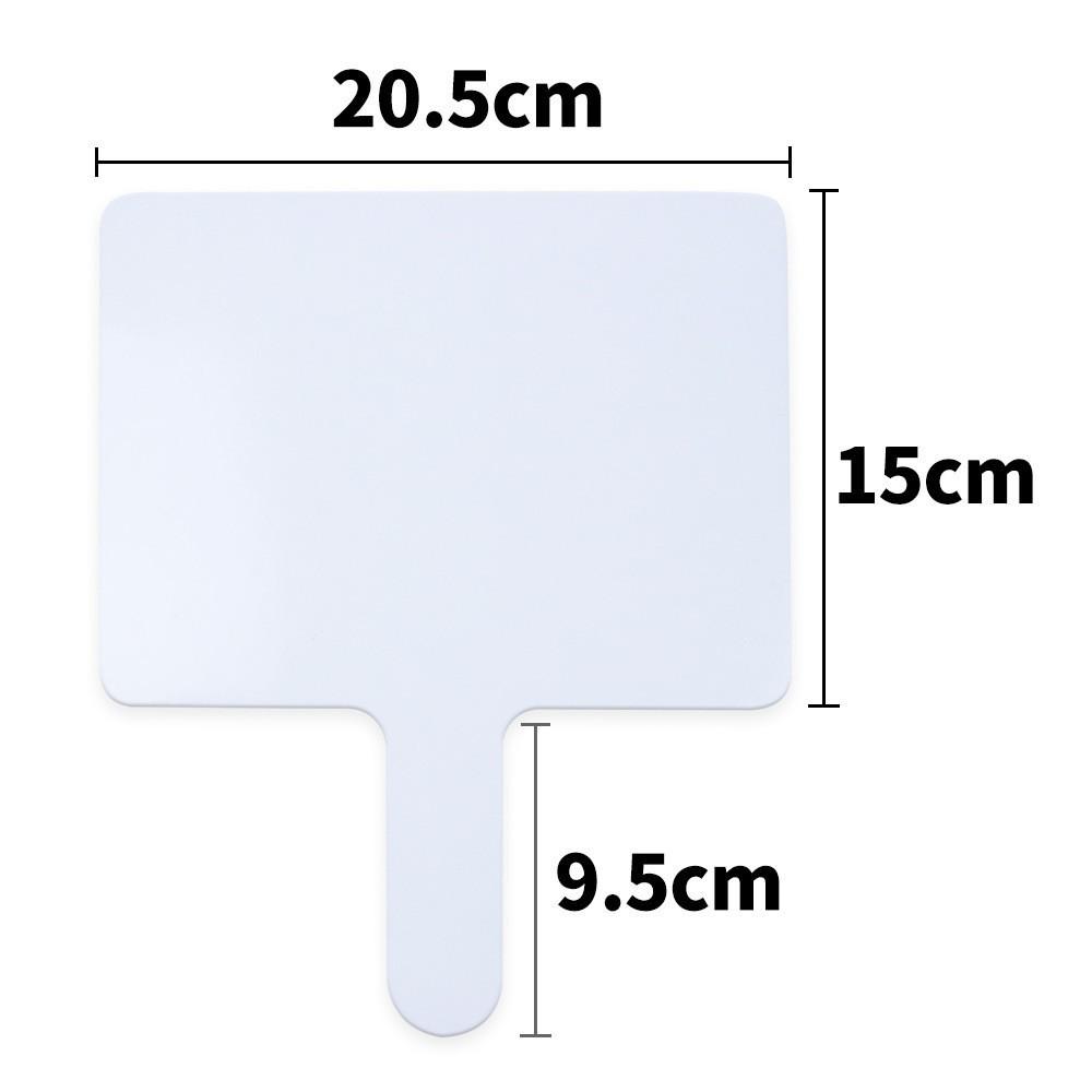 Handheld Wipeable Quiz Board for English and Math Classes