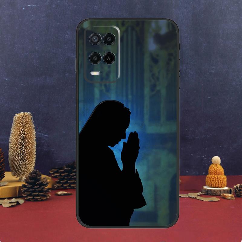 Jesus Nun Sister Case For Oppo A60 A80 A40 A6 A5 Pro A15 A16 A17 A57 A94 A74 A54 A76 A96 A18 A38 A58 A78 A98