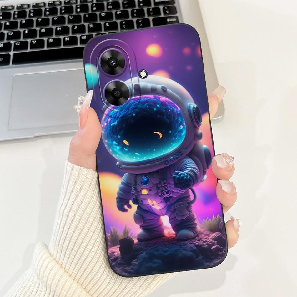 Для Realme Note 60 2024 Милый Мультяшный Чехол-Кролик Панда Для Realme Note60 4G Мягкий Силиконовый Ударопрочный Чехол
