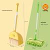 Kids' Mini Broom and Dustpan Set: Baby-Friendly Toy for Sweeping and Mopping