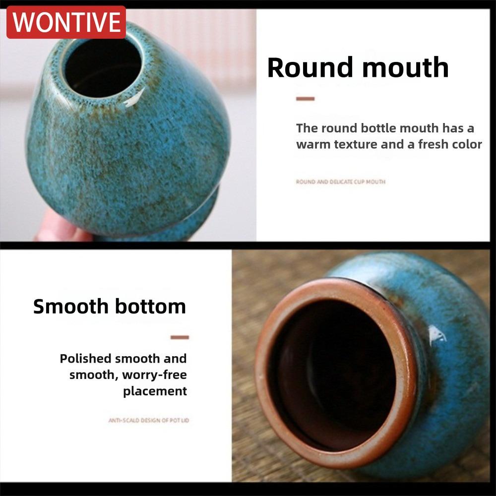 2PCS New Ceramic Matcha Bowl Set With Pouring Spout Reusable Tea Whisk Holder Food Grade Handmade Japanese Green Tea Bowl