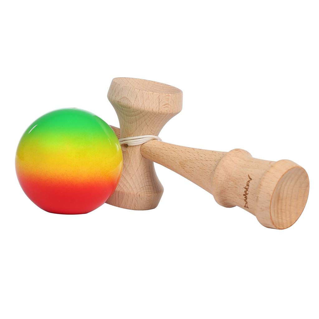 DAMAKEN Street Stylish and Pattern for a Stylish Improve Your Chances of Success with Freestyle Wooden Toy Makes a Great Striped Model and Kendama