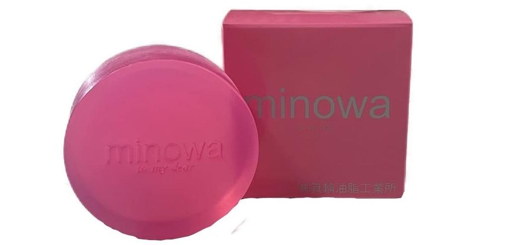 Качественное мыло, содержащее большое количество говяжьего костного мозга, который, как говорят, более мягок для кожи человека, чем лошадиный Minowa Pure Soap 100 г x 3 куска [Высокое содержание жира,