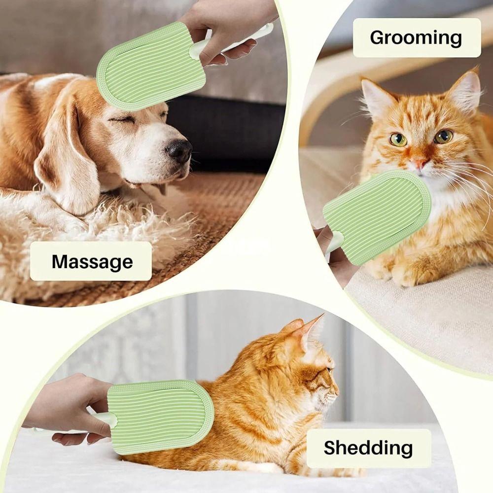 Hair Removal Cat Tongue Comb Soft Dog Grooming Brush Creative Pet Massage Comb Pet Supplies