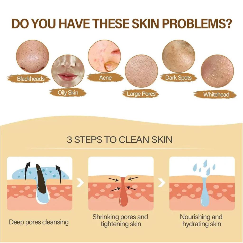 Moisturizing Facial Cleansing Mousse with Hyaluronic Acid for Refreshing and Deep Cleansing