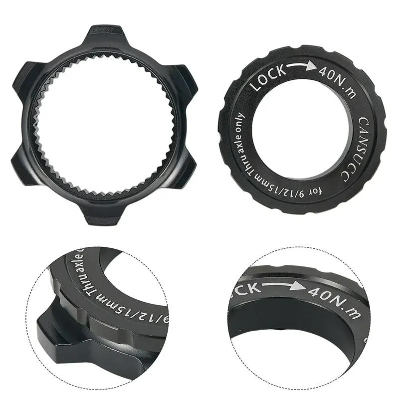 Bicycles Center Lock To 6-Bolt Brake Rotors Brake Rotor Centerlock Cap Adapter Bike Hub Disc Brake Rotor Adaptor Cycling Parts