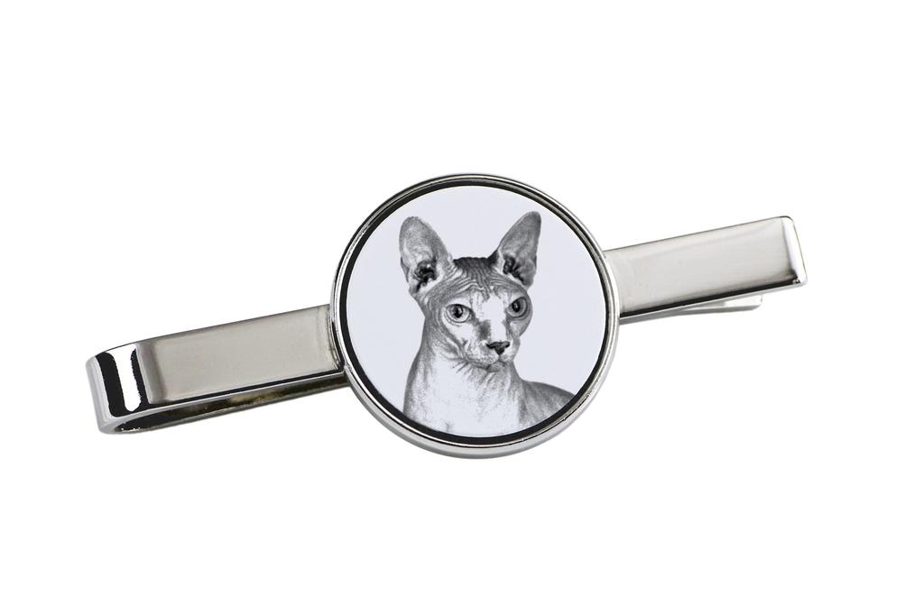 Sphynx – Cat tie clip, personalized tie clip | Art-Dog