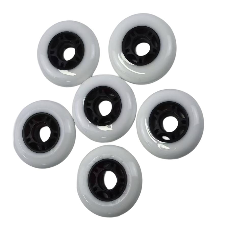 YSMLE High Elastic Skate PU 76 MM Wheels Can Be Customized Freestyle Wear Resist Skate Wheels PU Wheel for Skate