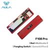AULA F108Pro/F108 Wireless  Mechanical Keyboard 108Key Full Size RGB Hot Swap Macro Esport Gaming Office Dual Use PC Peripheral